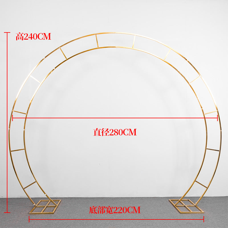 double pole arch golden arch semicircle