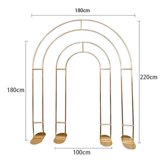 high quality gold arch(2pcs)