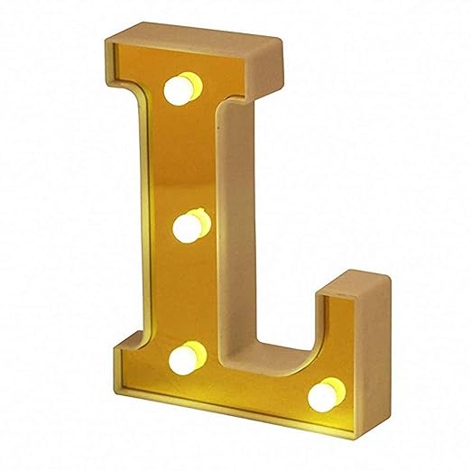 LED Marquee Letter Lights Alphabet