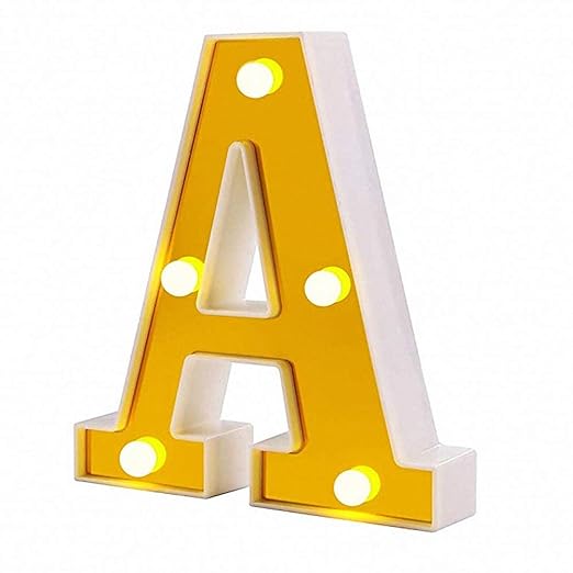 LED Marquee Letter Lights Alphabet