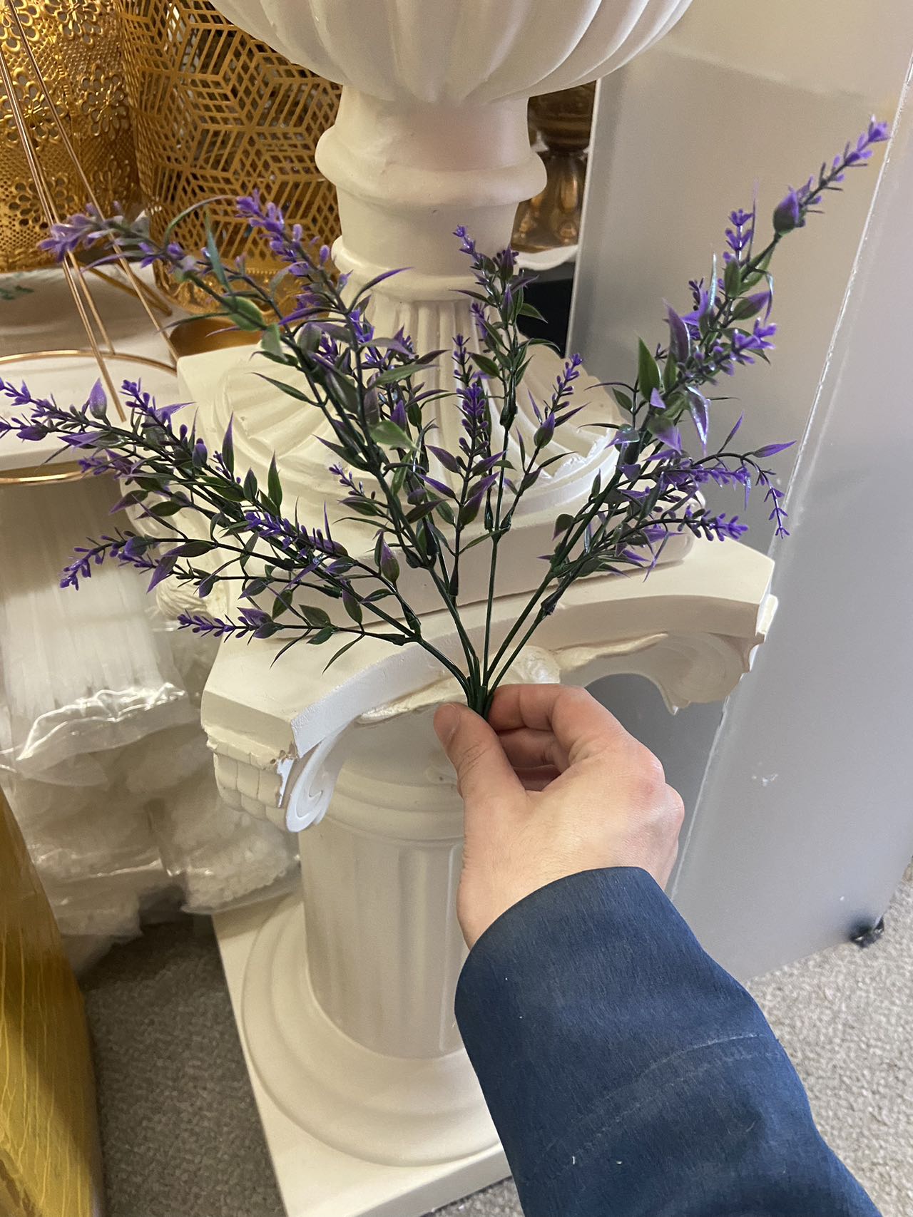 7 stems Lavender