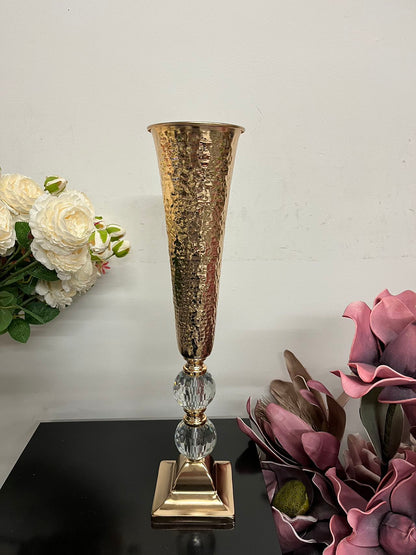 Golden scale vase