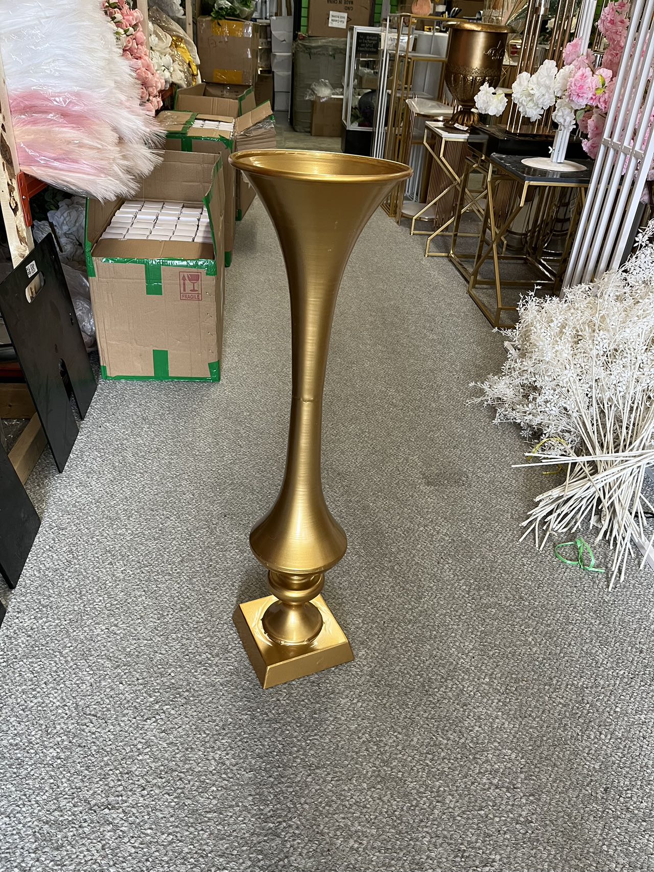 Golden Scale Vase or Path Guide (Tall)