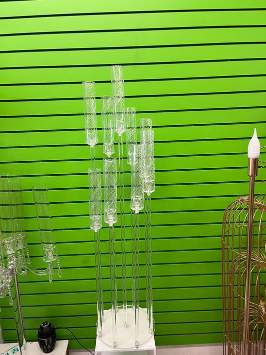 Acrylic 8-head candelabra