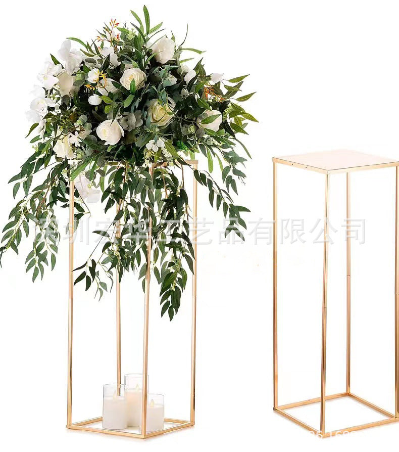 Shining Gold Floral Rack Set（3pcs）