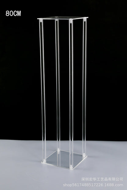 Acrylic square column