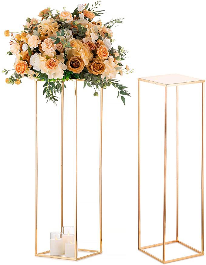 Shining Gold Floral Rack Set（3pcs）