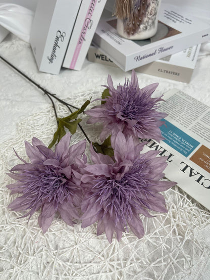 3 Heads Anemone Flowers