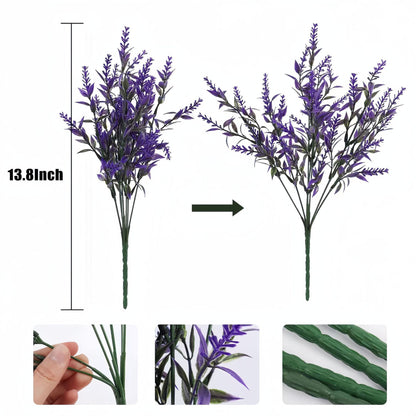 7 stems Lavender